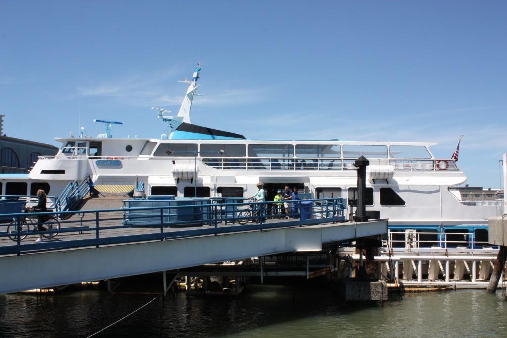 Our chariot. Err, ferry. 