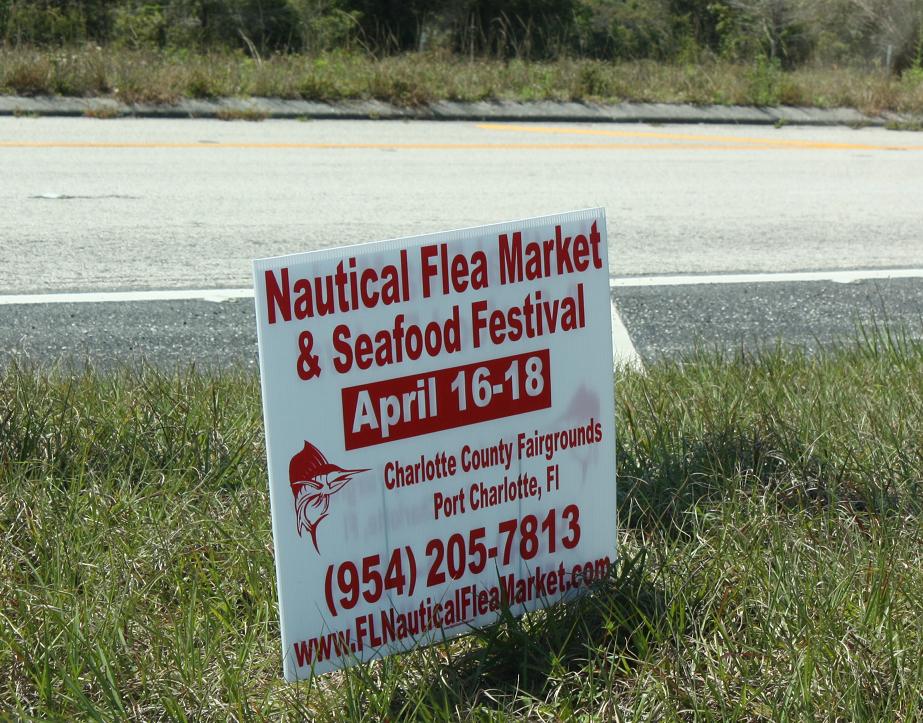 If there's one word I like to see in combination with "seafood", it's "flea". 