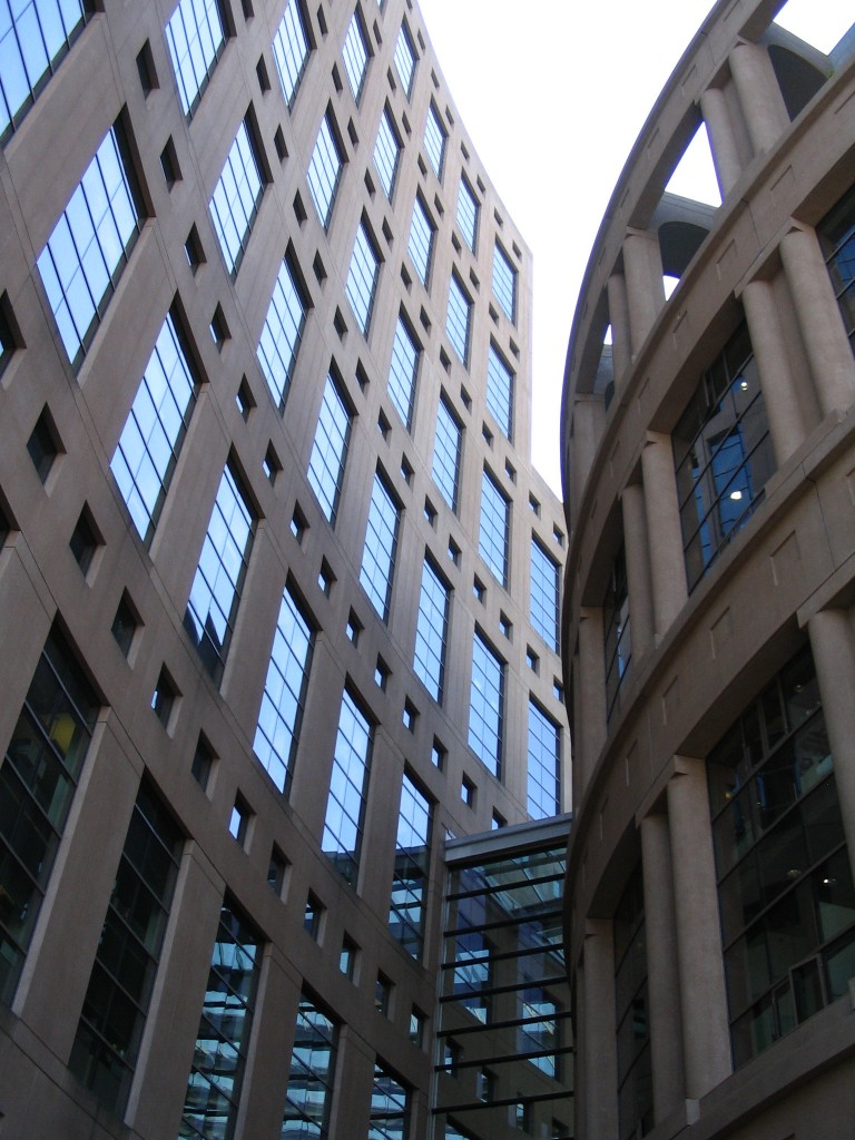 My artsy fartsy picture of the Vancouver Public Library. What? It was either the library or another trip to Tim Hortons.