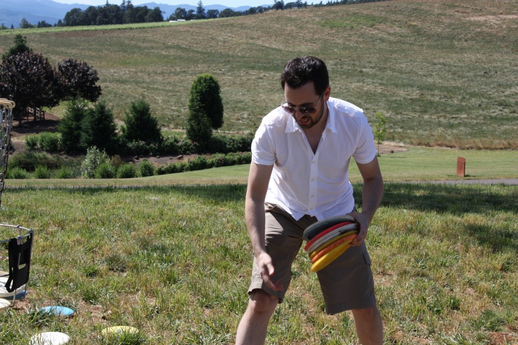 Also on the list: playing frisbee golf while channeling Don Draper. 
