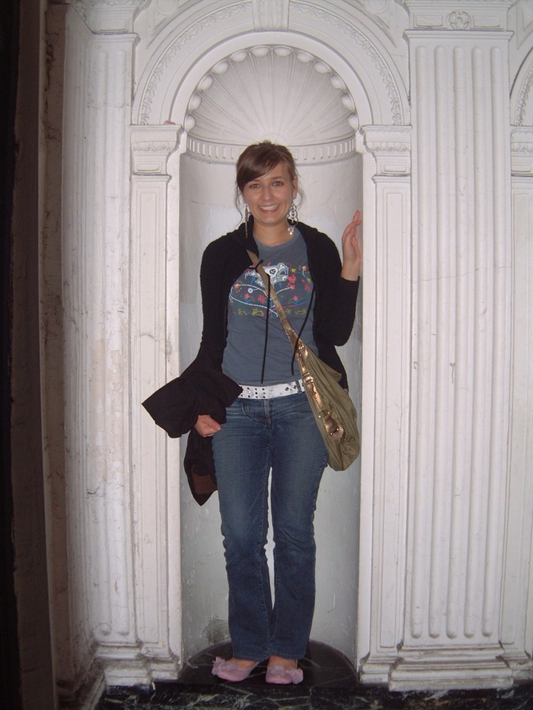 2005: Every element of this outfit should be burned (except for that purse, which I still have. And that jacket, which I WISH I still had.)