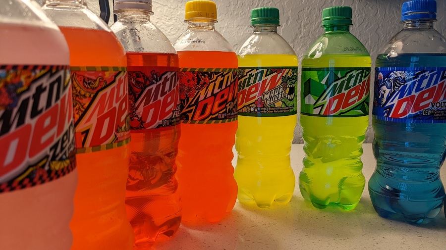 All Mountain Dew Flavors Ever Made